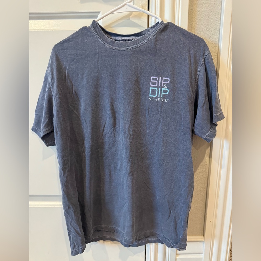 sip and dip seaside shirt